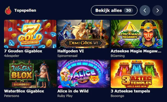 Aztec Paradise Casino NL Aztec Paradise Casino games